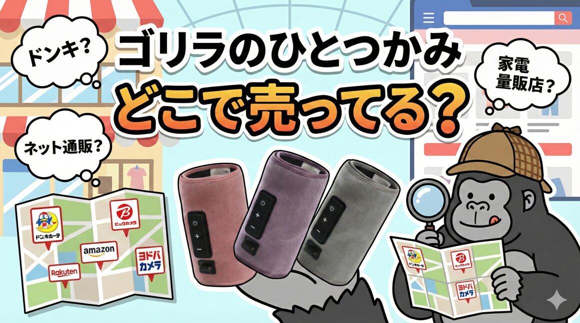 ゴリラのひとつかみどこで売ってる?ドンキや在庫状況を徹底調査