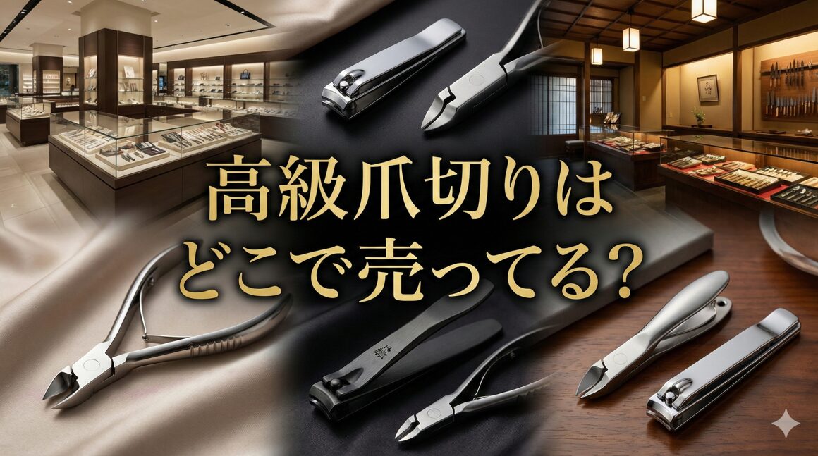 高級爪切りはどこで売ってる？店舗一覧と失敗しない選び方ガイド